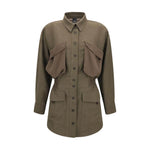 PINKO Linen Shirt Jacket PI-105017A2I9S1C-IT40 | M