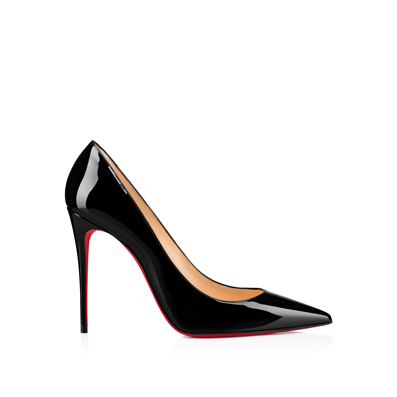 Christian Louboutin Black Patent Leather Kate Décolleté 100