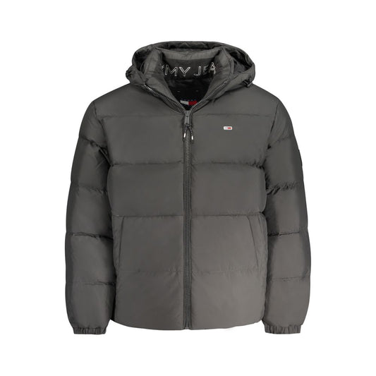 Tommy Hilfiger Black Polyester Men Jacket TO-33216-XL