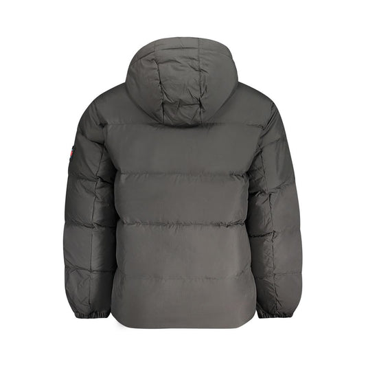 Tommy Hilfiger Black Polyester Men Jacket TO-33216-XL