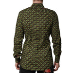 Dolce & Gabbana Multicolor Cotton Cactus GOLD Men Formal Shirt TSH906785-41