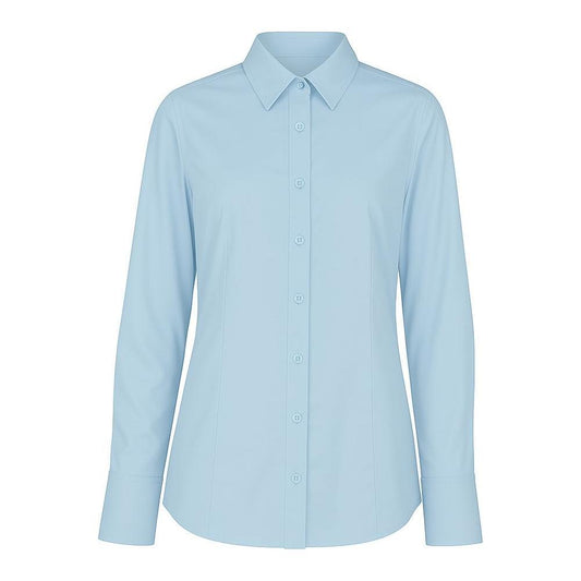 Made in Italy Blue Cotton Shirt