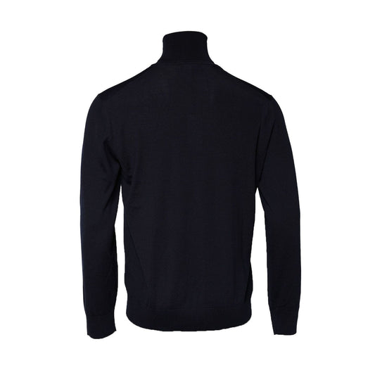 Dolce & Gabbana Blue Long Sleeve Turtleneck Pullover Sweater TSH90534-56