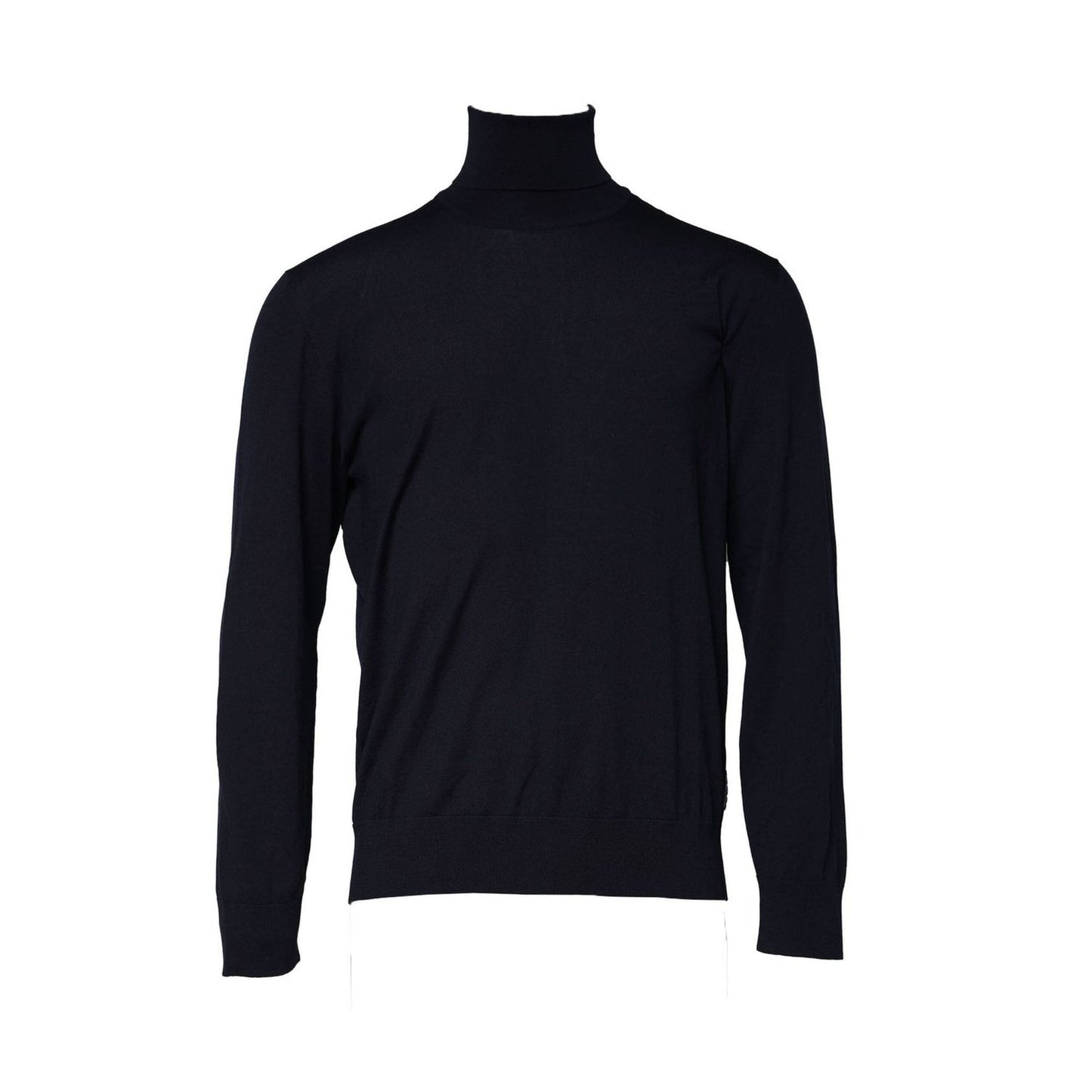 Dolce & Gabbana Blue Long Sleeve Turtleneck Pullover Sweater TSH90534-56
