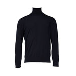 Dolce & Gabbana Blue Long Sleeve Turtleneck Pullover Sweater TSH90534-56