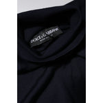 Dolce & Gabbana Blue Long Sleeve Turtleneck Pullover Sweater TSH90534-56