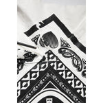 Dolce & Gabbana White Bandana Cotton Men Crew Neck T-shirt TSH90575-52