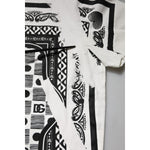Dolce & Gabbana White Bandana Cotton Men Crew Neck T-shirt TSH90575-52