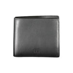 Tommy Hilfiger Black Leather Men Wallet TO-16787