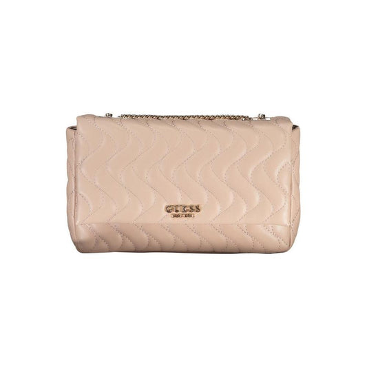 Guess Jeans Pink Polyethylene Handbag