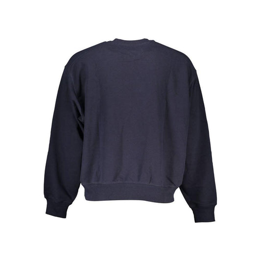 Tommy Hilfiger Chic Blue Crew Neck Sweater with Logo Detail TO-27708-XL