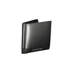 Tommy Hilfiger Black Leather Men Wallet TO-36287