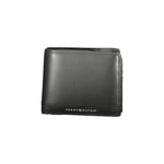 Tommy Hilfiger Black Leather Men Wallet TO-36331