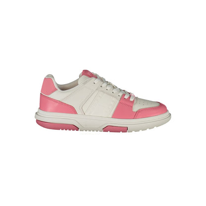 Tommy Hilfiger Pink Polyester Sneaker