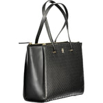 Tommy Hilfiger Black Polyethylene Women Handbag TO-36354