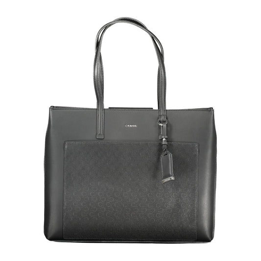 Calvin Klein Black Polyester Women Handbag