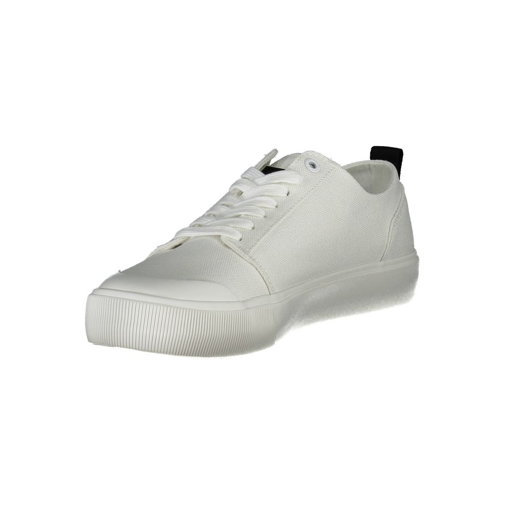 Calvin Klein White Cotton Sneaker