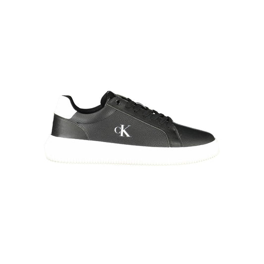Calvin Klein Black Leather Men Sneaker CA-35329-EU40/US7