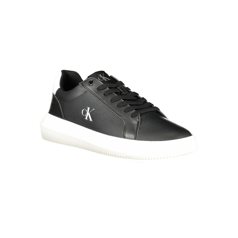 Calvin Klein Black Leather Men Sneaker CA-35329-EU40/US7