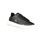 Calvin Klein Black Leather Men Sneaker CA-35329-EU40/US7