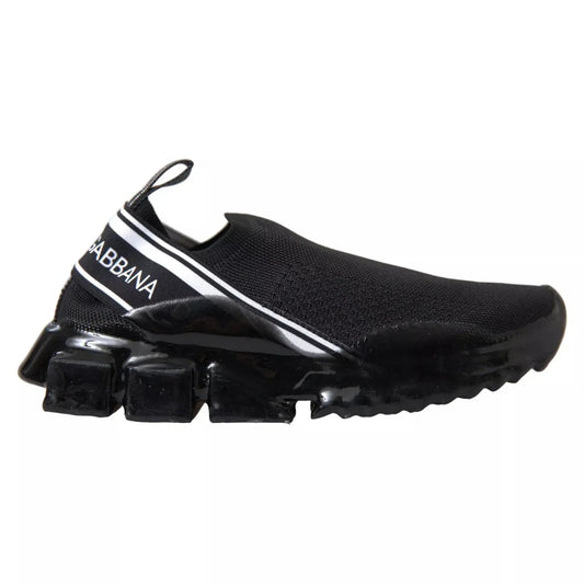 Dolce & Gabbana Black Sorrento Slip On Low Top Sneakers MV7924-40