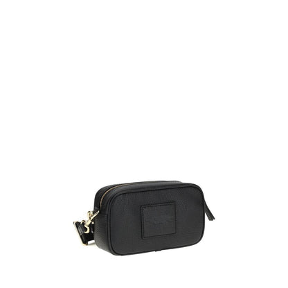 Marc Jacobs Black Calf Leather Bos Taurus Shoulder Bag
