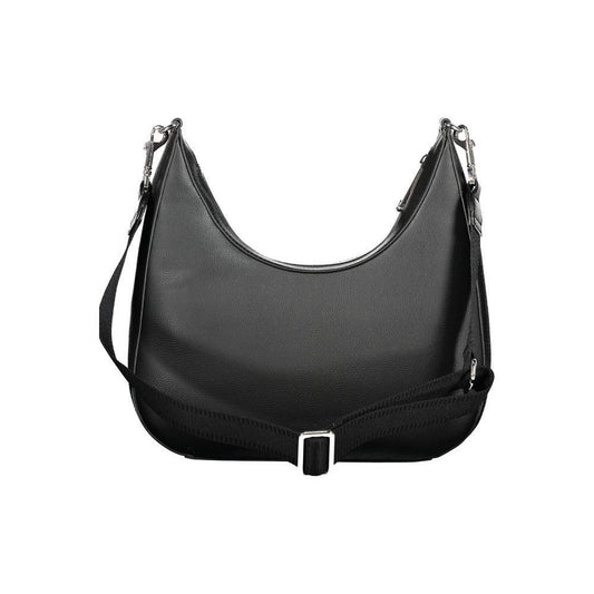 Tommy Hilfiger Black Polyester Handbag TO-30859