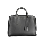 Calvin Klein Black Recycled Polyester Women Handbag CA-37858