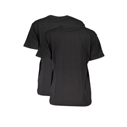 Fila Black Cotton T-Shirt