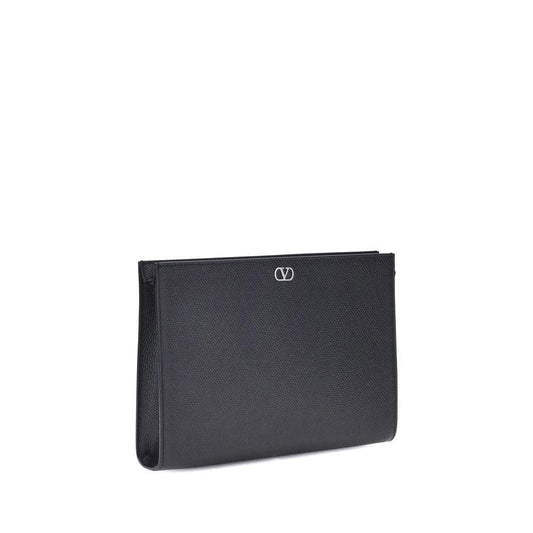 Valentino Garavani Grained leather Pouch VA7Y2P0AN7UAG0NOBB