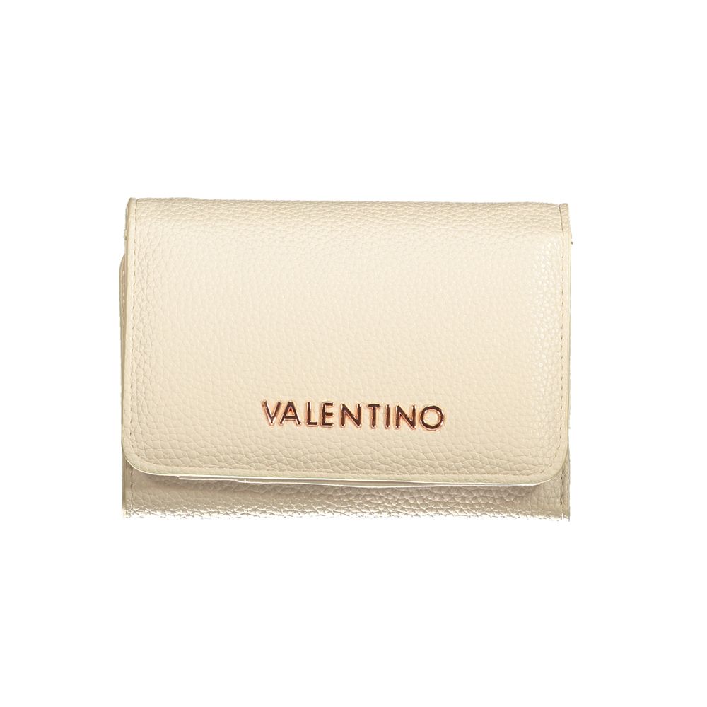 Mario Valentino Beige Polyethylene Wallet