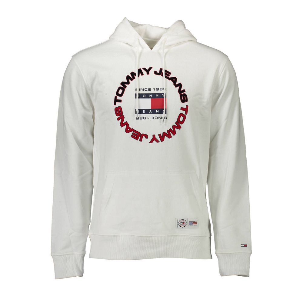 Tommy Hilfiger White Cotton Sweatshirt