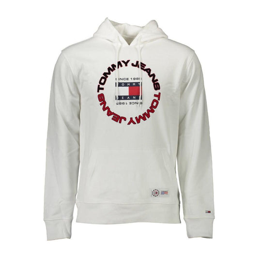 Tommy Hilfiger White Cotton Men Sweater