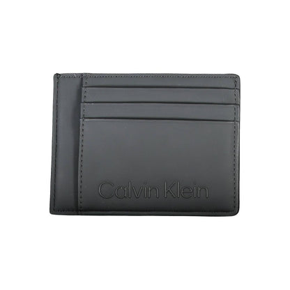 Calvin Klein Black Polyester Men Wallet