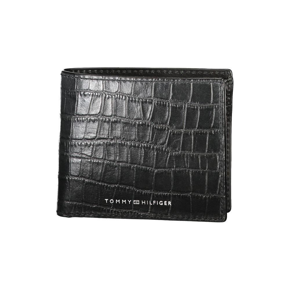 Tommy Hilfiger Black Leather Wallet TO-30745