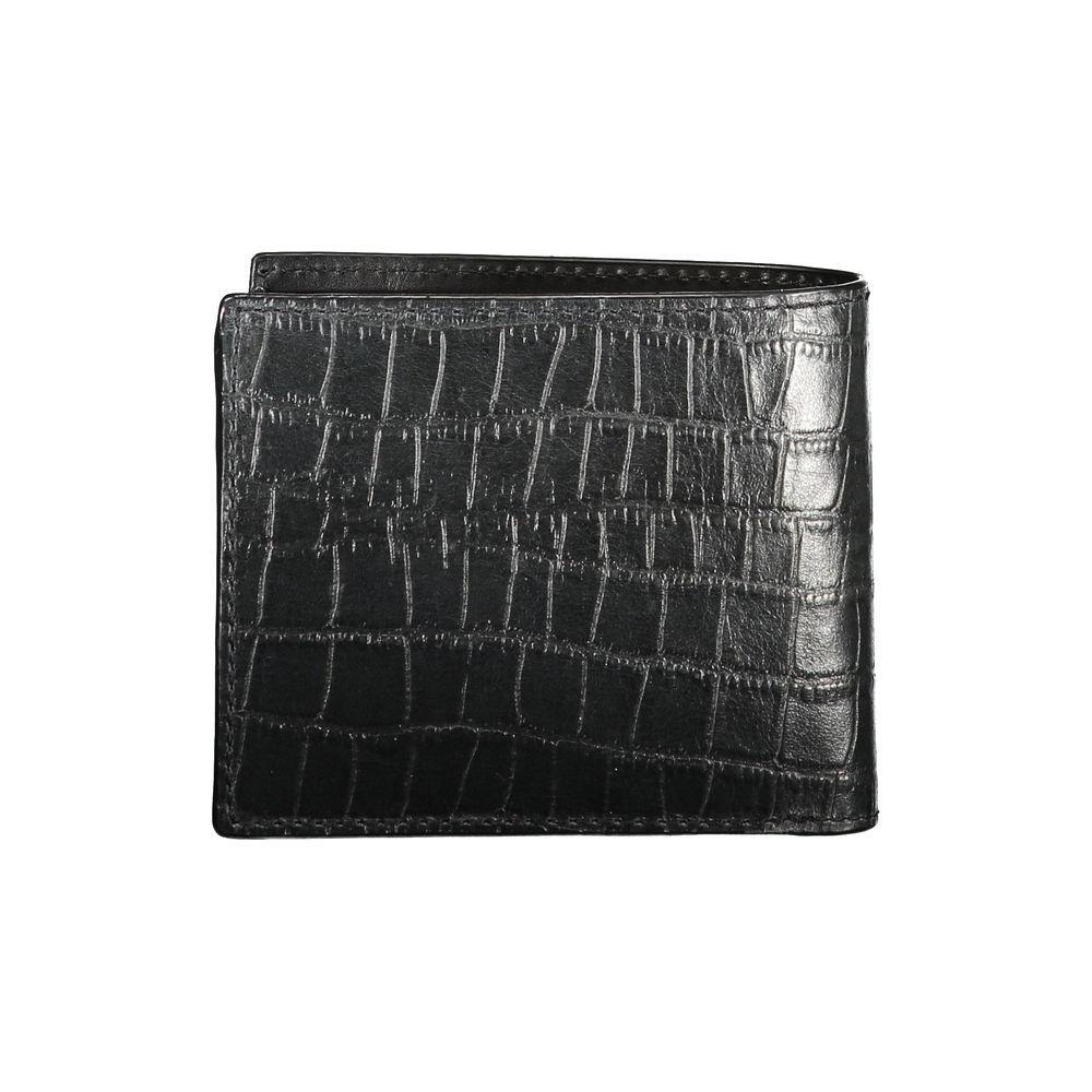 Tommy Hilfiger Black Leather Wallet TO-30745