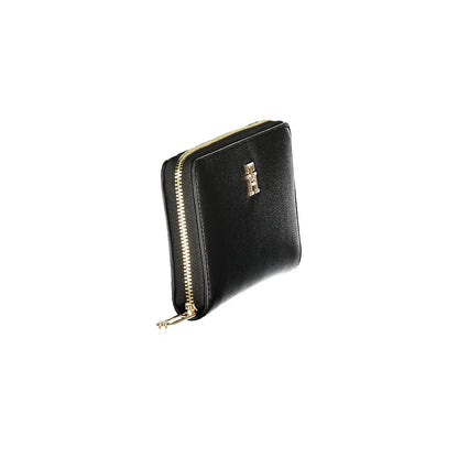 Tommy Hilfiger Black Polyethylene Women Wallet