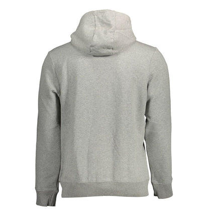 Napapijri Gray Organic Cotton Men Sweater