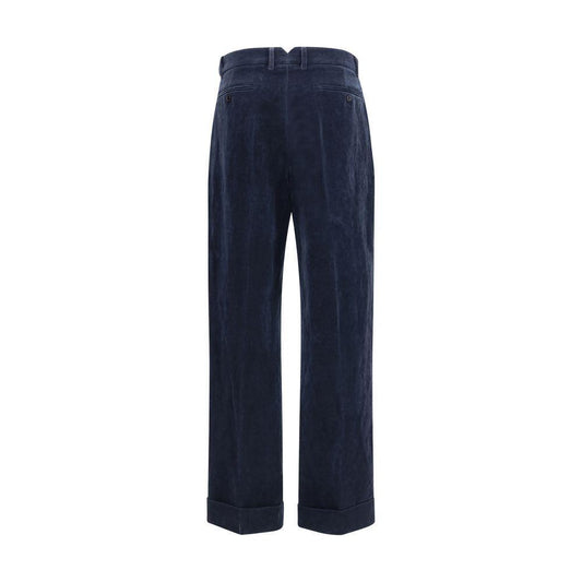 Valentino Velvet Pants VA-7V3RBN15AM2FA8-IT46 | S