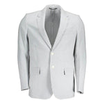 Gant White Cotton Men Jacket