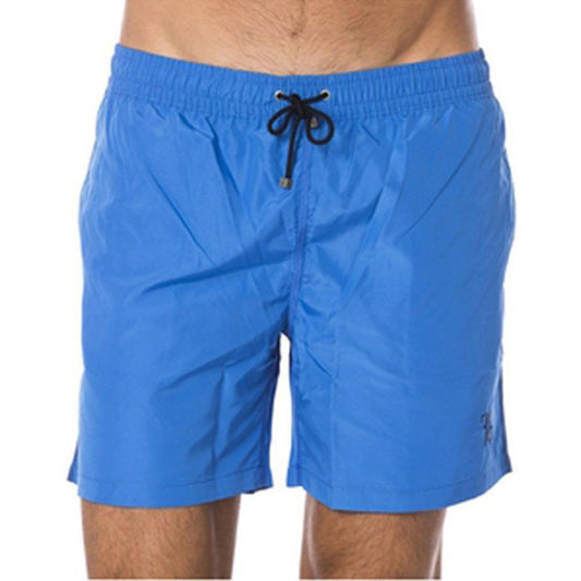 Billionaire Italian Couture Blue Polyester Men's Swim Trunk BI-15510-S