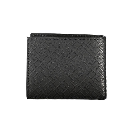 Tommy Hilfiger Elegant Leather Double Card Wallet with Contrast Details TO-27184