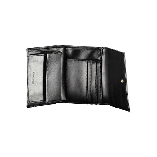 Calvin Klein Black Polyester Women Wallet CA-37971