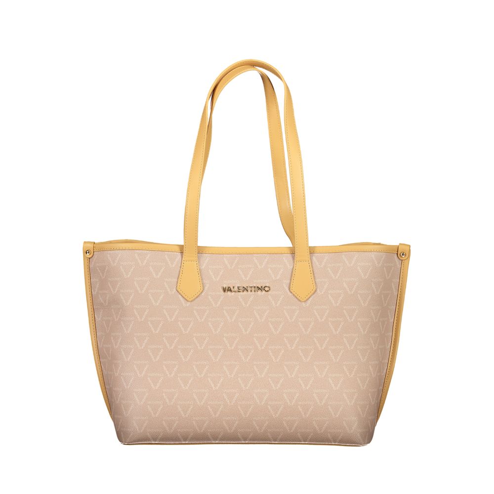 Mario Valentino Beige Polyethylene Women Handbag