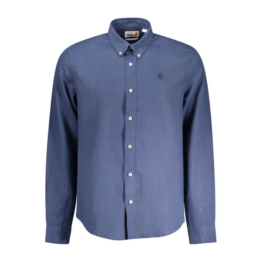Timberland Blue Cotton Shirt TI-35759-S