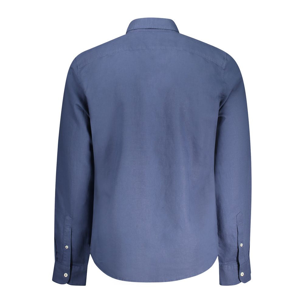 Timberland Blue Cotton Shirt TI-35759-S