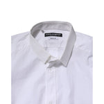 Dolce & Gabbana White GOLD Cotton Long Sleeves Men Formal Shirt TSH906920-41