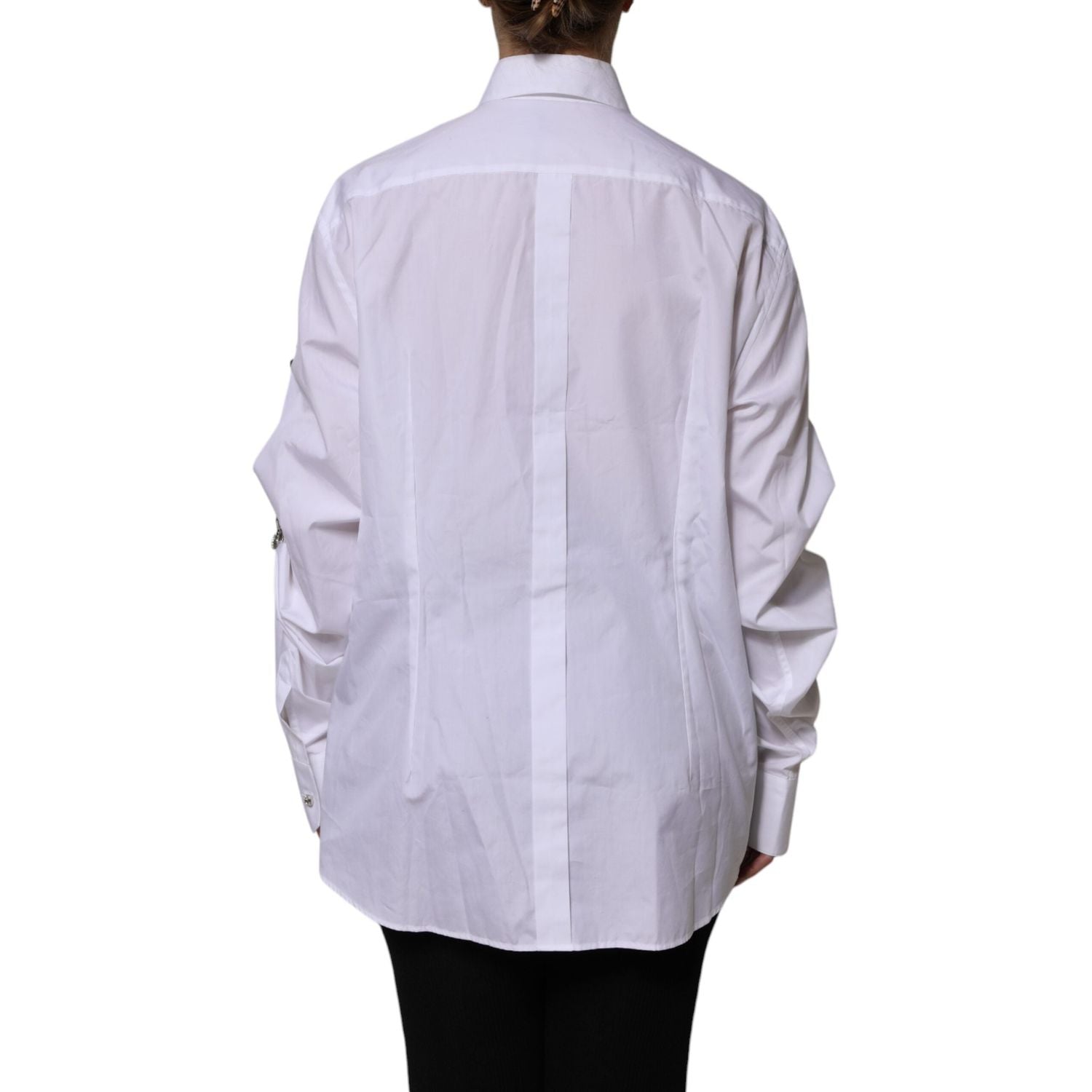 Front view with bag zipped and handles upright.