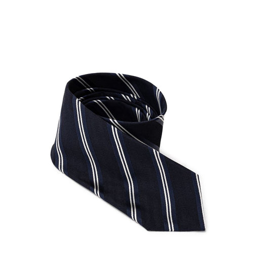 Jil Sander Gray Silk Ties & Bowty JISA-909766220010146