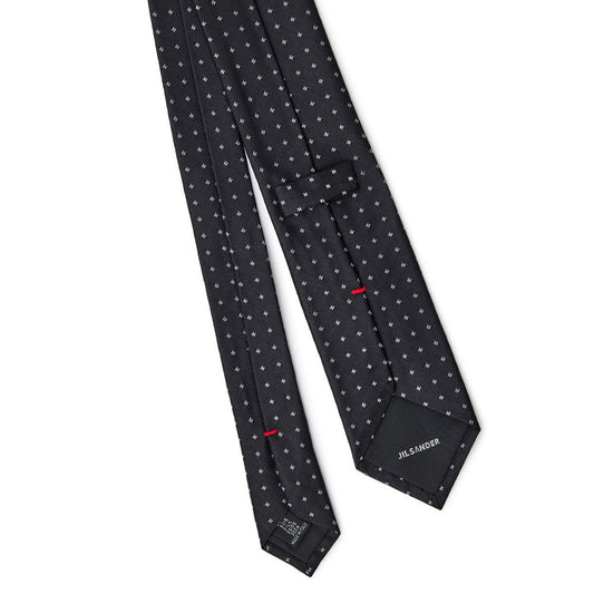 Jil Sander Black Silk Ties & Bowty JISA-9086676